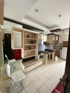Apartemen puri park view 2 br furnish siap huni