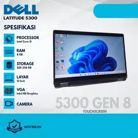 Laptop Dell Latitude 5300 2in1 Core i5 Gen 8 RAM 8/256GB Touch M-WKJ