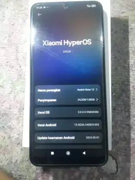 Redmi note 12 6+6/128 nfc fullset
