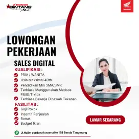 SALES DIGITAL HONDA BINTANG MOTOR