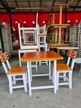DIJUAL CEPAT MEJA KURSI CAFE RESTO BARU.

- Uk. 120x60x75