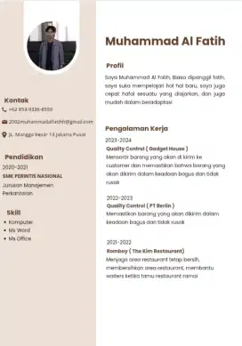 CARI KERJA YANG ADA MESS, KERJA APAPUN