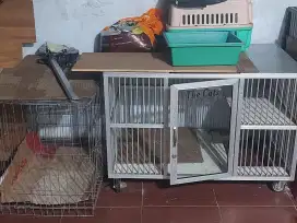 Kandang kucing besi dan aluminium