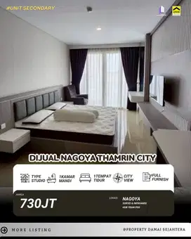 Dijual Apartment Full Furnish Nagoya Thamrin Tower A