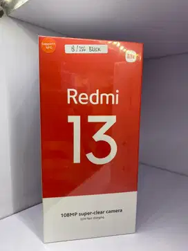 REDMI 13 RAM 8/256GB BLACK BARU MSI