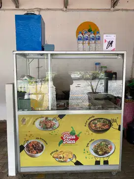 Etalase Makanan kondisi bagus