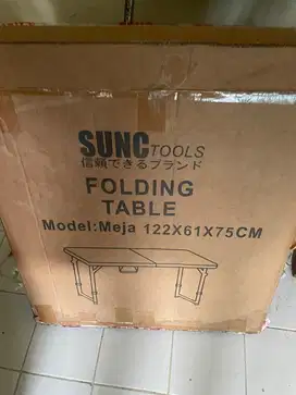 Meja Lipat (dipake cuma 1 kali)