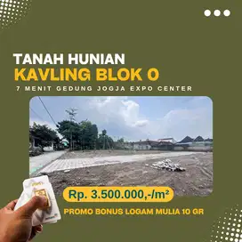 Kavling Hunian Dekat Jogja Expo Center : SHM, 110 m2