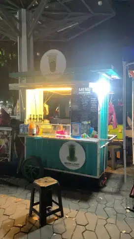 DIJUAL CEPAT! Gerobak Full Besi