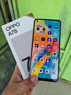 OPPO A78 4G 8/256 HITAM