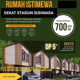 Cluster 1,5 lantai dekat stasiun Sudimara