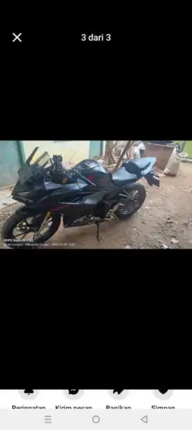 Honda New CBR 150R 2021 F kabupaten siap pakai full orisinil