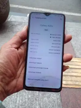 Samsung a20s 4/64 hp aja ada retak masih layak pake