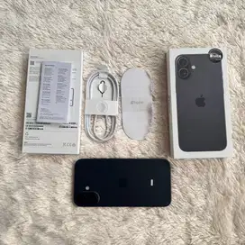 Iphone 16 Plus 128GB Black Garansi On