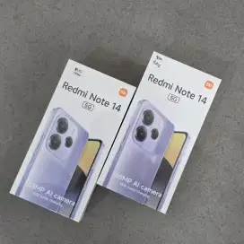 REDMI NOTE 14 5G 8/256 BARU BISA DIANTAR KE RUMAH GRATIS ONGKIR