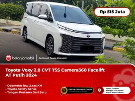 [KM 2RB] Toyota Voxy 2.0 CVT TSS Camera360 Facelift AT Putih 2024/2025