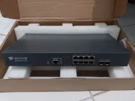 Switch manage l2 l2switch l2-switch bdcom s2508 sfp ge 8 port vlan