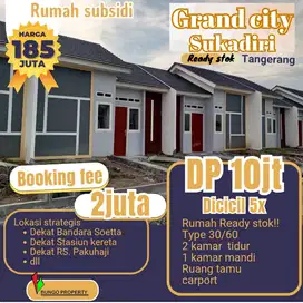 Rumah subsidi sepatan grandcity sukadiri