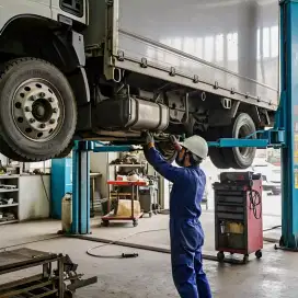 Perawatan dan perbaikan mobil perusahaan
