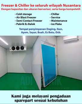 Cold Storage & Mesin Es Kristal – Adi Teknik Cold Storage