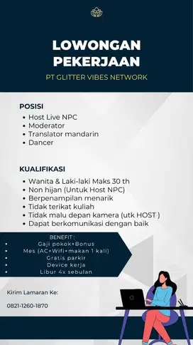 Di butuhkan segera