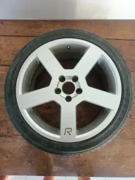 Volvo Pegasus R18 alloy rim,  bekas Volvo V70 ori made in Germany