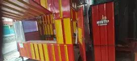 2 buah container ( ukuran besar dan kecil ) untuk usaha kuliner