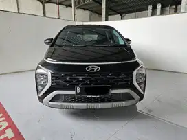 Km Low 35rban Hyundai Stargazer Prime AT ( Matic ) 2022 Hitam ganjil