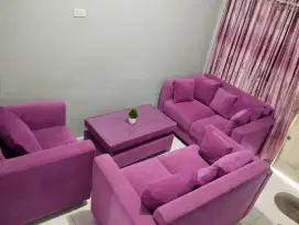 Dijual sofa set kondisi mulus