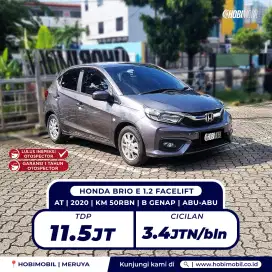 Brio e at 2021 garansi mesin 5 tahun
