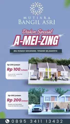 Rumah Murah Dekat PIER, 4 Menit ke Jalur Pantura Bangil