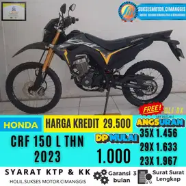 PROMO CRF 150 L MURAH BERGARANSI CASH&KREDIT FREE OLI