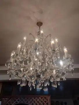 Lampu kristal Bohemia