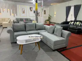Sofa L mekar ready. Gratis ongkir jogja