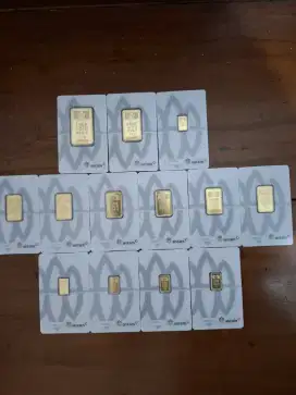 Logam Mulia Antam 1gr. 5gr. 10gr. 25gr