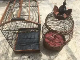 Kandang burung bekas, perkutut atau kenari