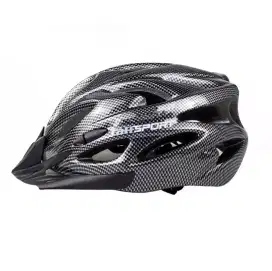 Taffsport Helmet MTB Black Carbon Pattern