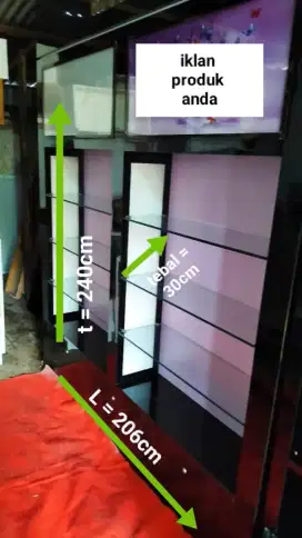 Menjual furniture display/counter bekas