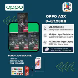 oppo a3x 6+6/128gb diskon 200rb