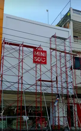 Custom Facade. ACP. Fasad. Branding Lettersign. Huruf Timbul LED