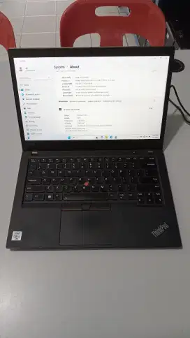 Lenovo Thinkpad T14 Core i5 Gen 10, ram 16gb, ssd 512gb, 14 inci