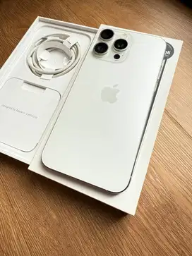 Iphone 15 Pro Max | 256GB | White Titanium | Fullset - No Minus