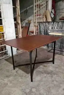 Meja lipat meja portable meja bongkar pasang