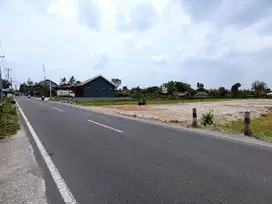 Tanah Tepi Jalan Aspal Sidokarto Godean Cocok Investasi!