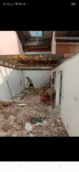 Layanan renovasi rumah,atap bocor,dinding rembes,kanopi,baja ringan