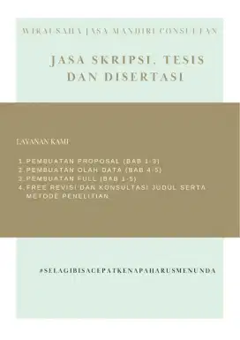 Konsultan Bimbingan Skripsi Tesis Disertasi spss amos nvivo lisrel