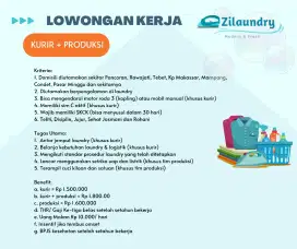 Lowongan Pegawai Laundry