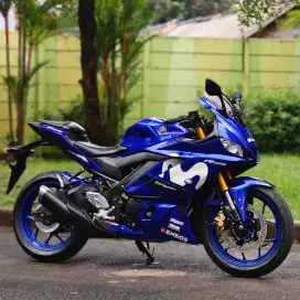YAMAHA R25 NIK 2018 MOVISTAR LOW KM 15K NO MINUSS