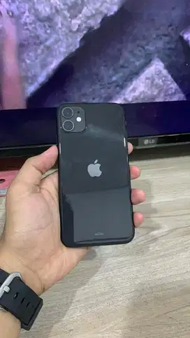 DIJUAL MURAH IPHONE 11 128gb BLACK IBOX