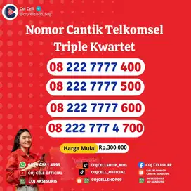 NOMOR CANTIK TELKOMSEL